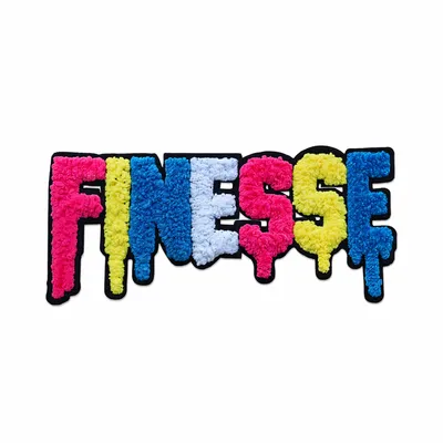 Finesse Letterman Jacket Patch
