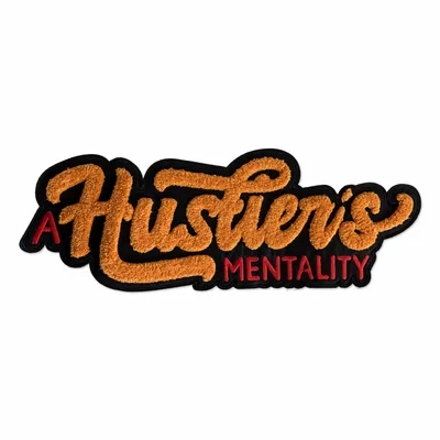 Hustler's Mentality Letterman Jacket Patch