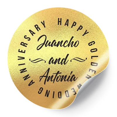 Metallic Gold Paper - Custom Patch Factory