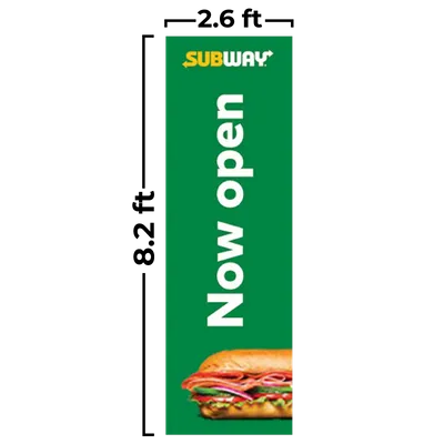 2.6 ft x 8.2 ft - Custom Patch Factory