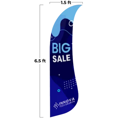 1.9 ft x 6.5 ft - Custom Patch Factory