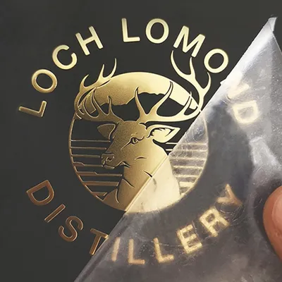 Metallic Sticker - Custom Patch Factory