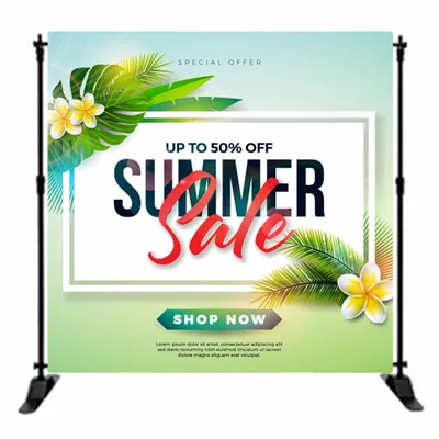 Top & Bottom Pole Pocket - Custom Patch Factory