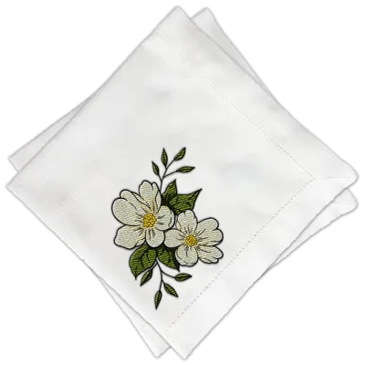 Embroidered Cloth Napkin Embroidered Cloth Napkin