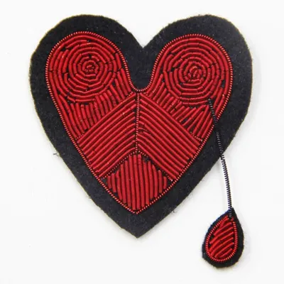 Red Heart Red Heart - Custom Patch Factory