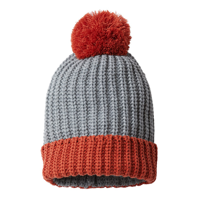 Heather Grey/ Rust Heather Grey/ Rust - Custom Patch Factory