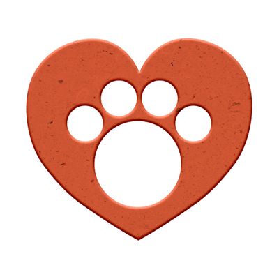 Heart Paw Print