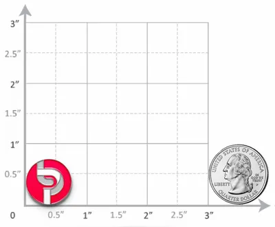 0.75 inch - Custom Patch Factory