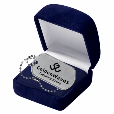 Blue Velvet Box - Custom Patch Factory