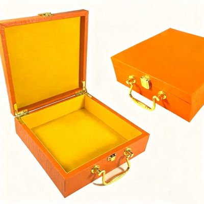 Leather Box Gift Bag