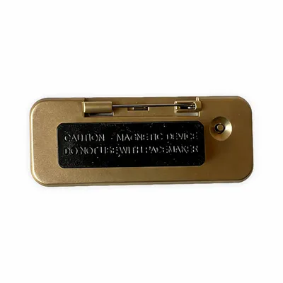 Pin Plus Magnet Backing - Custom Patch Factory