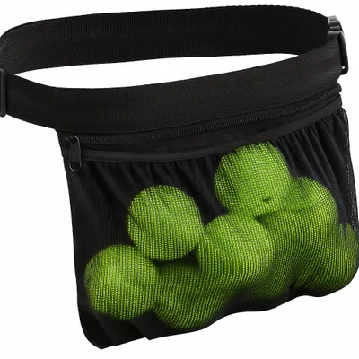 Mesh Tennis Ball Bag - Custom Patch Factory