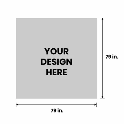 79in x 79in - Custom Patch Factory