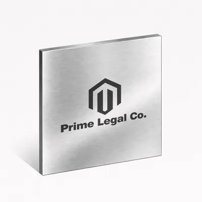 Brushed Silver - Custom Patch Factory