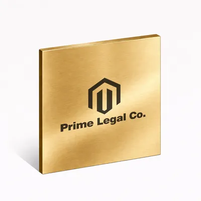 Brushed Gold - Custom Patch Factory
