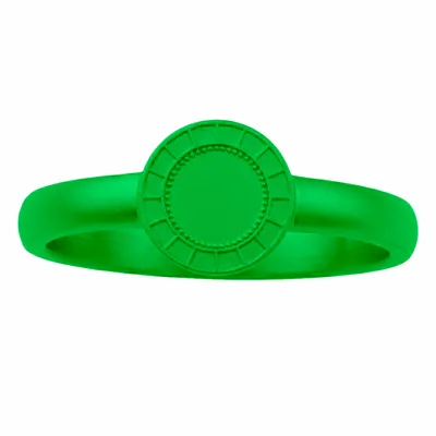 Matte Green Plating - Custom Patch Factory