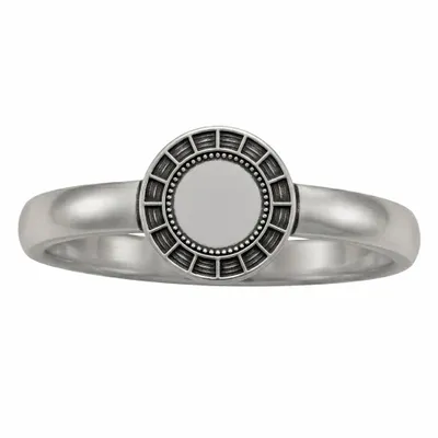 Antique Silver Plating - Custom Patch Factory