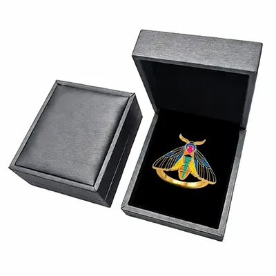 Silver PU Box - Custom Patch Factory