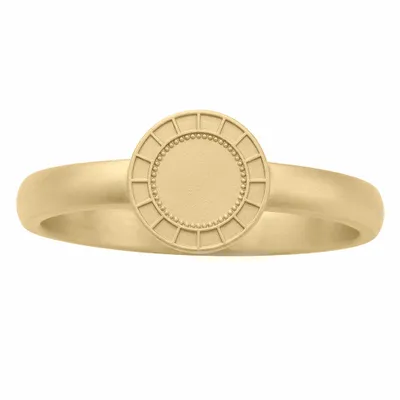 Matte Gold Plating - Custom Patch Factory