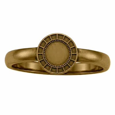 Antique Gold Plating - Custom Patch Factory