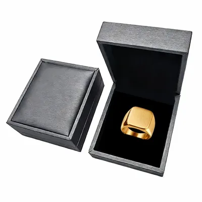 Silver PU Box - Custom Patch Factory