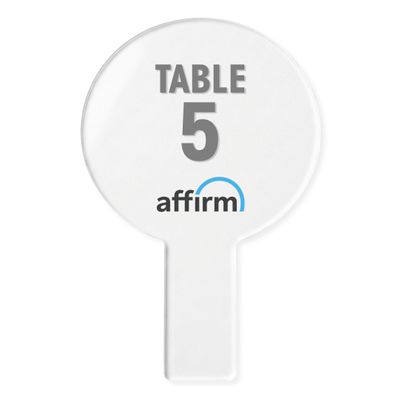 Circle Auction Paddles