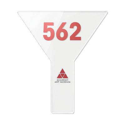 Triangle Auction Paddles
