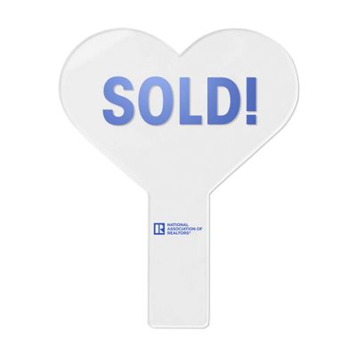 Heart Auction Paddles