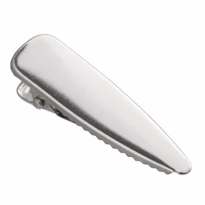 Short Flat Teardrop Clip - Custom Patch Factory