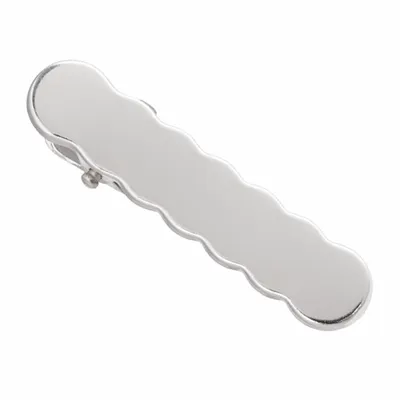 Scalloped Edge Bar Clip - Custom Patch Factory