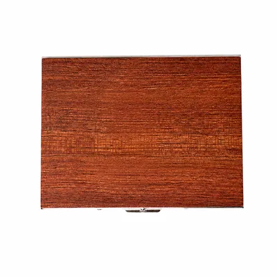 Bubinga with Silver Frame - Custom Patch Factory