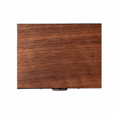 Walnut with Black Frame - Custom Patch Factory