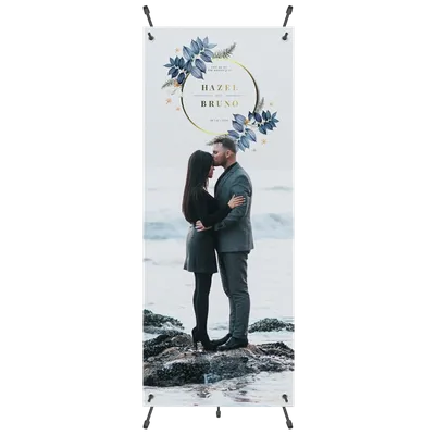 Adjustable X Banner Stands - Custom Patch Factory