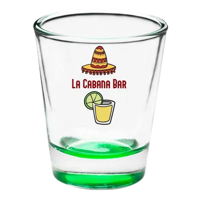 Clear Glass Shot Glass - Custom Patch Factory
