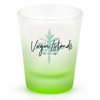 Frosted Glass Shot Glass - Custom Patch Factory