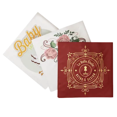 Custom Cloth Banquet Napkin - Custom Patch Factory