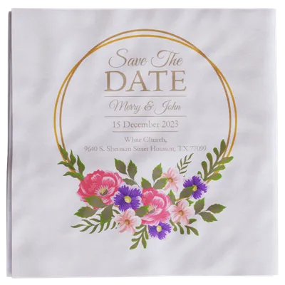 Premium Beverage Napkins - Custom Patch Factory