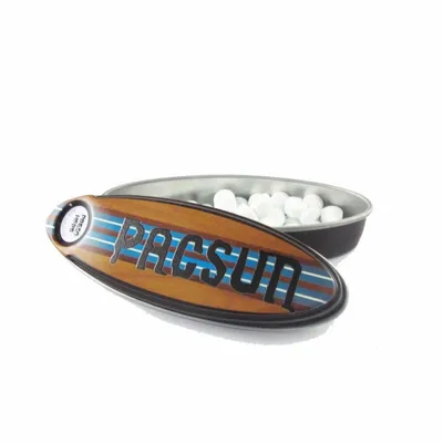 Stripe WD Surfboard Mint Tin - Custom Patch Factory