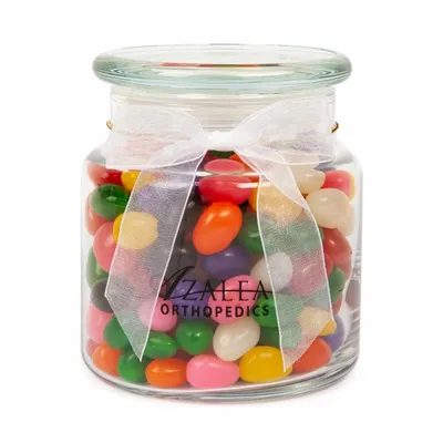 22oz. Glass Jar - Jelly Beans - Custom Patch Factory