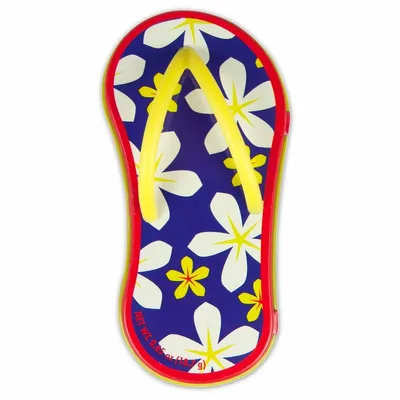 Floral Blue Flip Flop Mint Tin - Custom Patch Factory