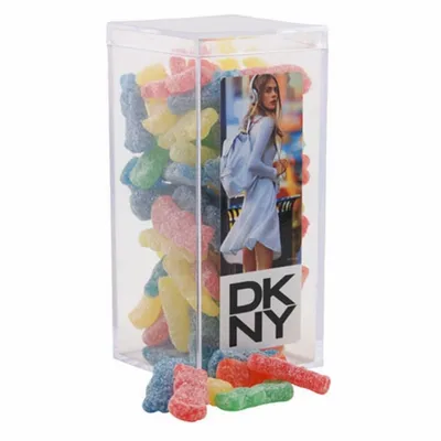 Acrylic Box with Sour Patch Kids - Medium - Custom Patch Factory