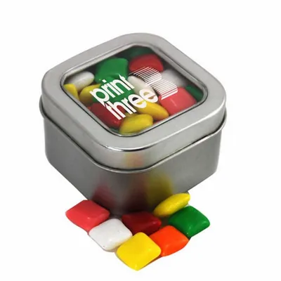 Window Tin with Mini Chicklets - SBF2500 - Custom Patch Factory