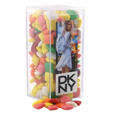 Acrylic Box with Mini Chicklets - Medium - Custom Patch Factory