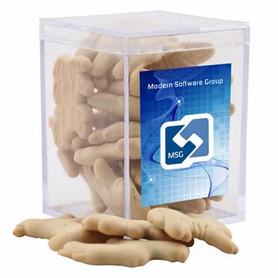 Acrylic Box with Animal Crackers - Small - Custom Patch Factory