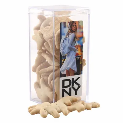 Acrylic Box with Animal Crackers - Medium - Custom Patch Factory