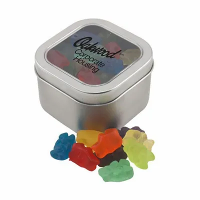 Window Tin with Gummy Bears - SBF2700 - Custom Patch Factory