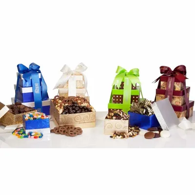 Chocolate Lovers Gift Tower - Custom Patch Factory