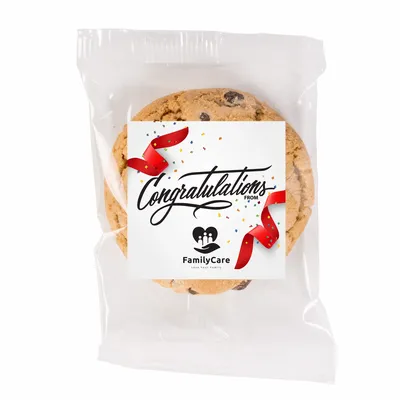 Fresh Beginnings Individually Wrapped Chocolate Chip Cookie - Custom Patch Factory