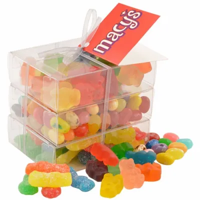 3 Way Gummy Stack Acetate Tower - Custom Patch Factory