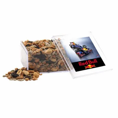 Acrylic Box with Trail Mix - Large - Custom Patch Factory